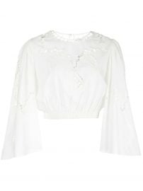 Rhode Resort Casper cropped top Casper cropped top at Farfetch